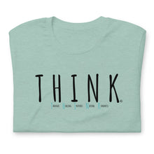 Load image into Gallery viewer, &quot;THINK&quot; short sleeve t-shirt
